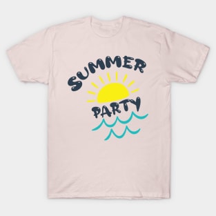 Summerparty Summertime party holiday enjoy tan sun Shirt T-Shirt